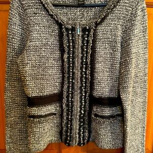 WHBM Tweed Slim Fit Jacket
